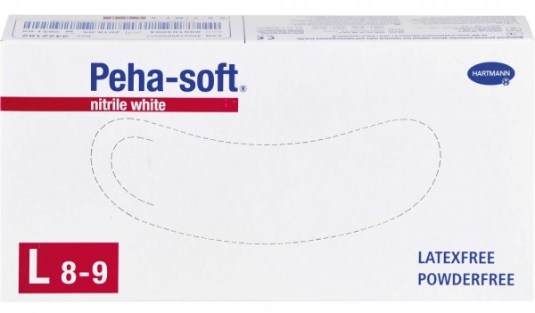 Peha-soft® nitrile white Einmalhandschuhe